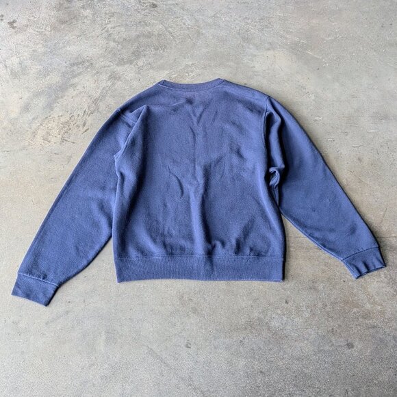 Acadia National Park Navy Orange Graphic Long Sleeve Crewneck Sweatshirt small - Picture 8 of 8